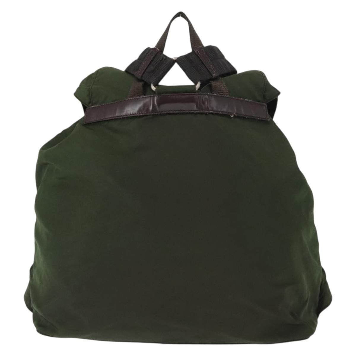 Prada Prada Double Front Pocket Backpack Tessuto Size ONE SIZE - 2 Thumbnail