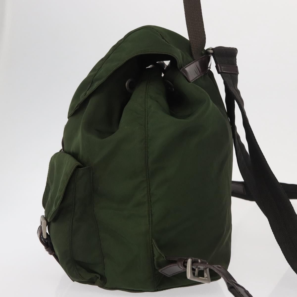 Prada Prada Double Front Pocket Backpack Tessuto Size ONE SIZE - 3 Thumbnail