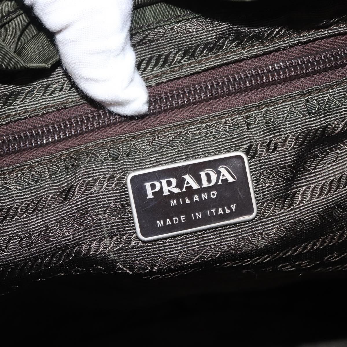 Prada Prada Double Front Pocket Backpack Tessuto Size ONE SIZE - 6 Thumbnail
