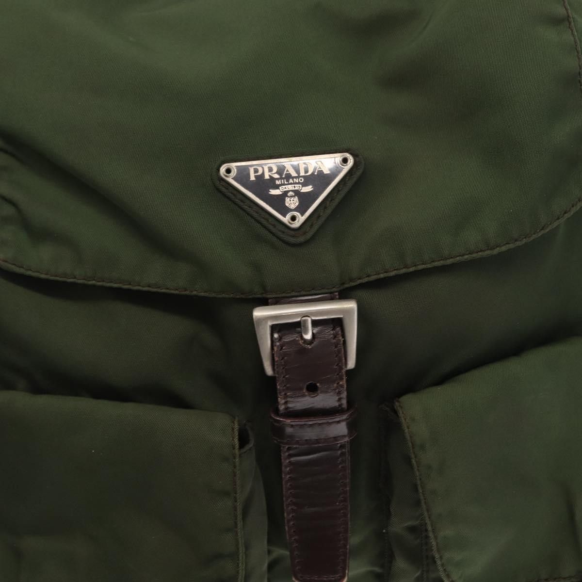 Prada Prada Double Front Pocket Backpack Tessuto Size ONE SIZE - 13 Thumbnail
