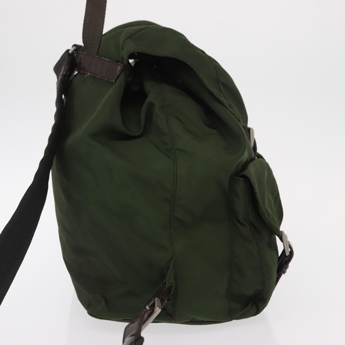 Prada Prada Double Front Pocket Backpack Tessuto Size ONE SIZE - 4 Thumbnail