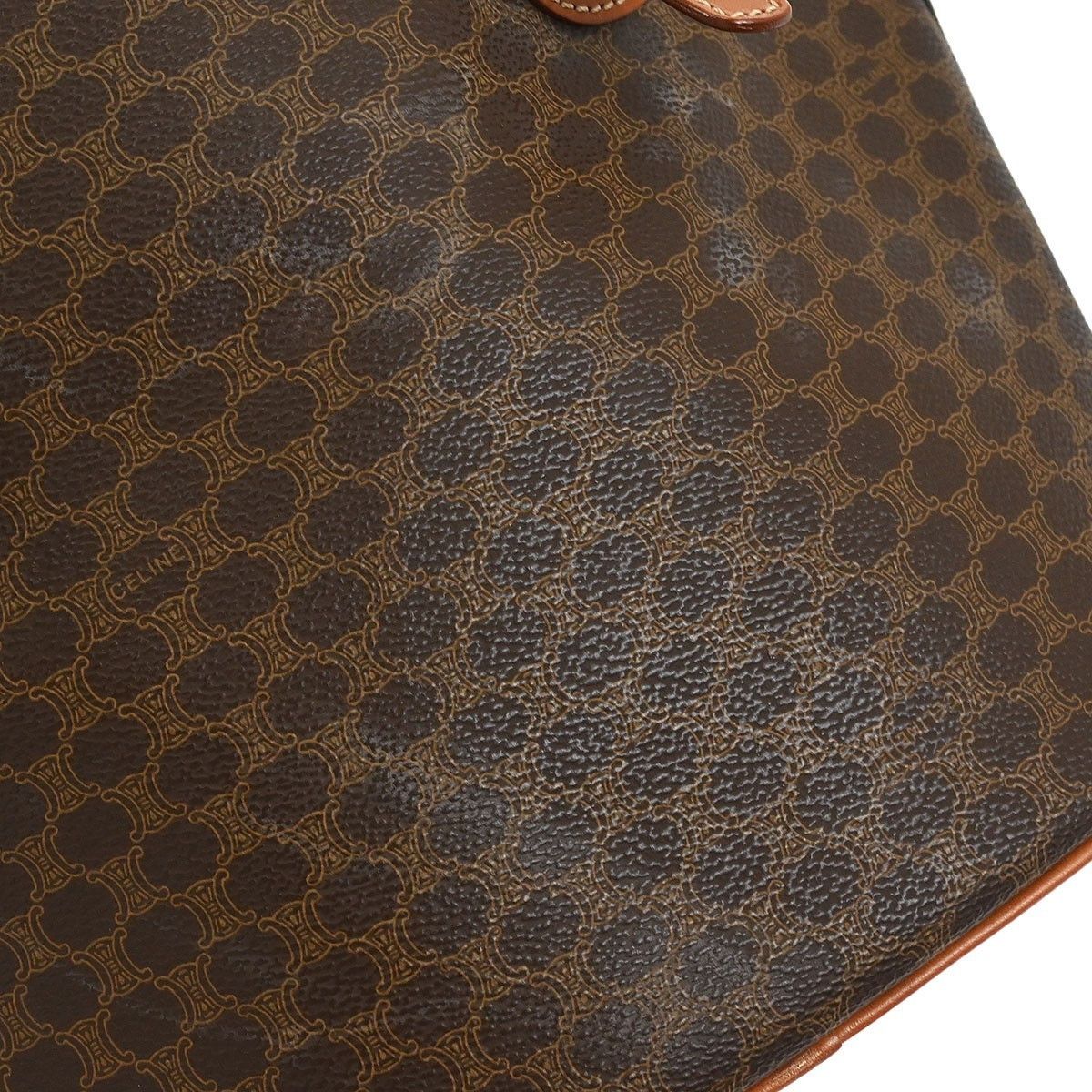 Celine Celine Vintage Macadam Tote bag Canvas and Leather Size ONE SIZE - 7 Thumbnail