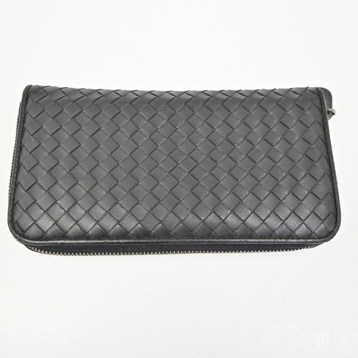 Bottega Veneta Bottega Veneta Intrecciato Long Zip Wallet Leather Size ONE SIZE - 11 Thumbnail