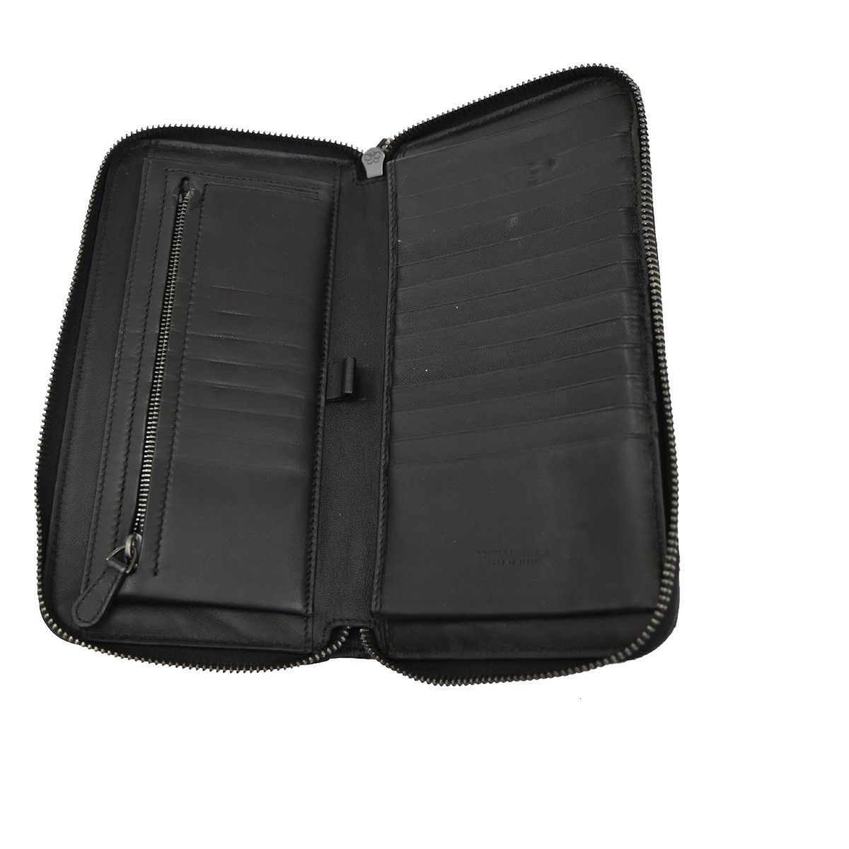 Bottega Veneta Bottega Veneta Intrecciato Long Zip Wallet Leather Size ONE SIZE - 5 Thumbnail