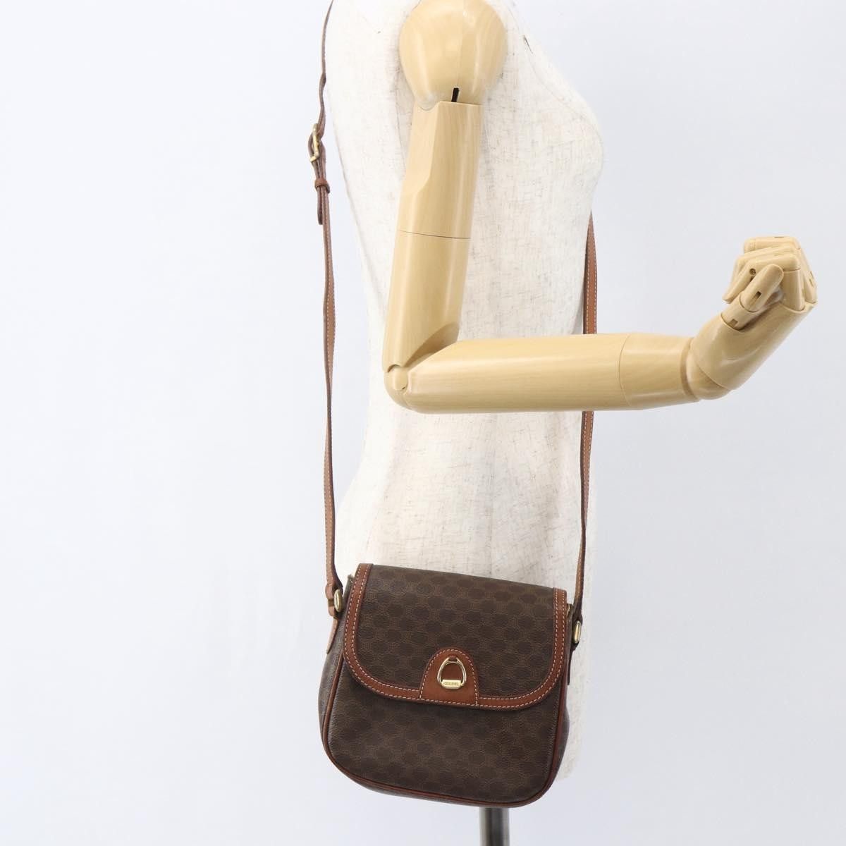 Celine Celine Vintage Macadam Canvas and Leather Size ONE SIZE - 13 Thumbnail