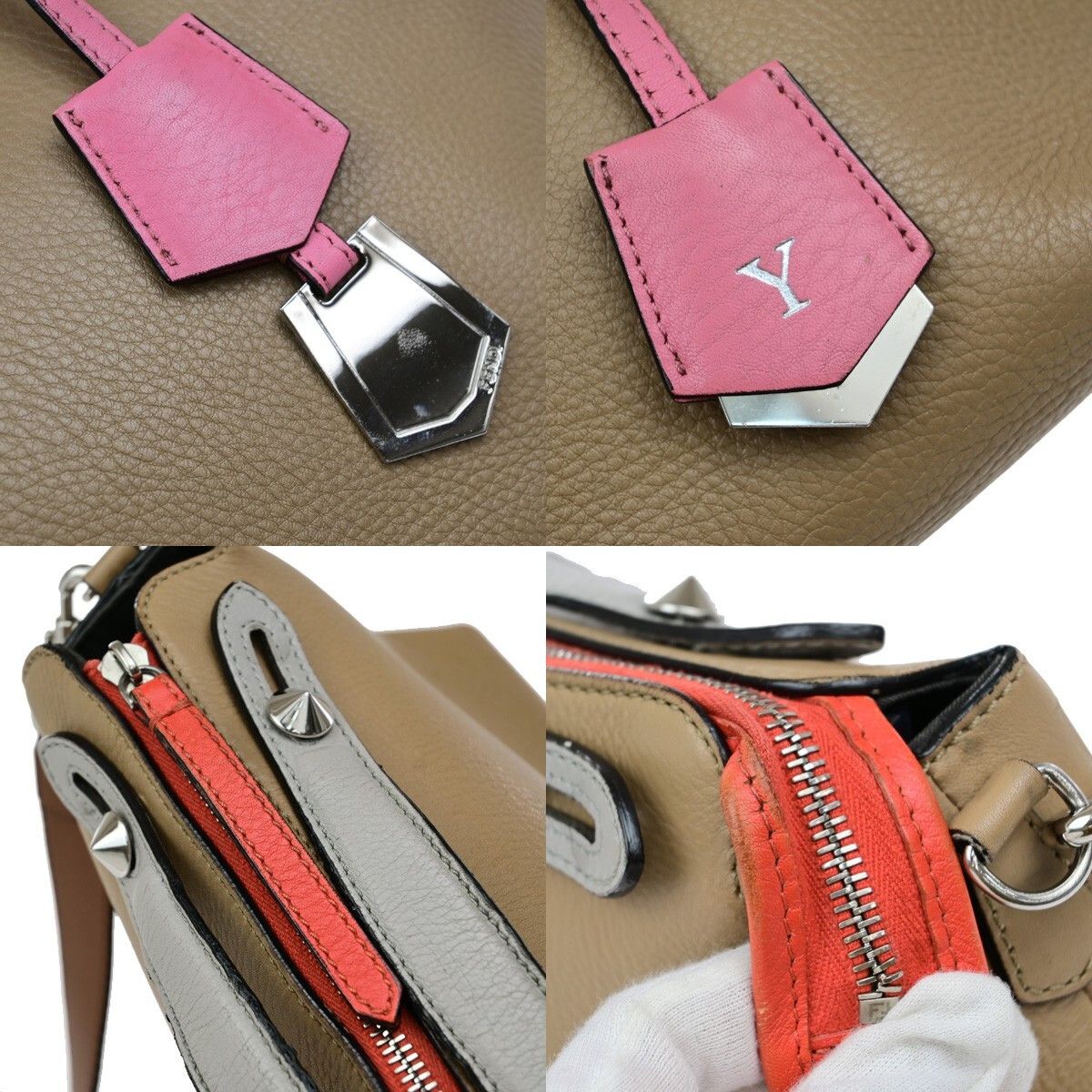 Fendi Fendi By The Way Satchel Leather Size ONE SIZE - 10 Thumbnail