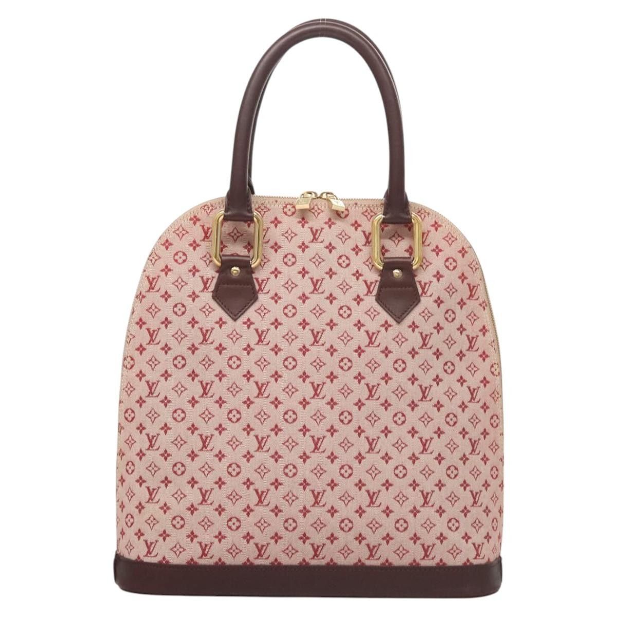 Louis Vuitton Louis Vuitton Alma Handbag Mini Lin Size ONE SIZE - 2 Thumbnail
