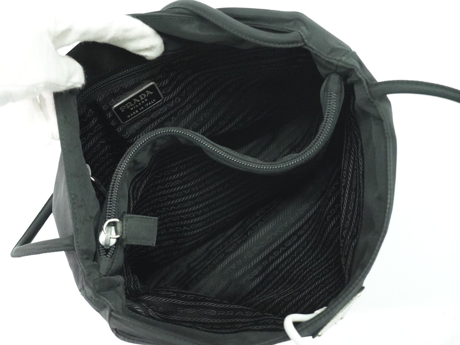 Prada Prada Vintage Tote Tessuto Size ONE SIZE - 3 Thumbnail