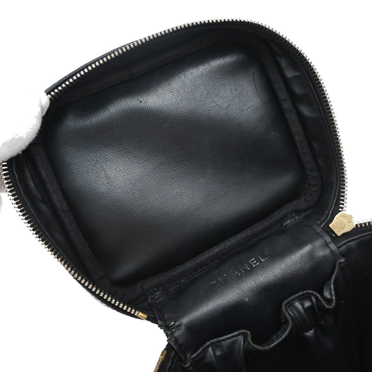 Chanel Chanel Vintage Timeless Cosmetic Case Caviar Size ONE SIZE - 12 Thumbnail