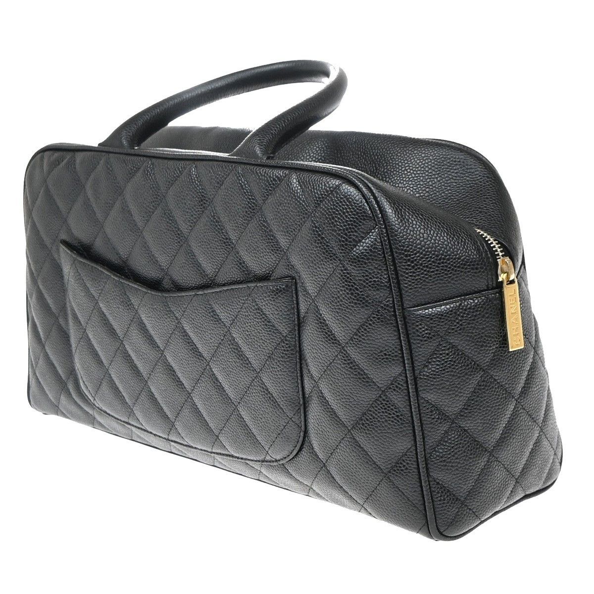 Chanel Chanel Timeless CC Bowler Bag Quilted Leather Size ONE SIZE - 4 Thumbnail