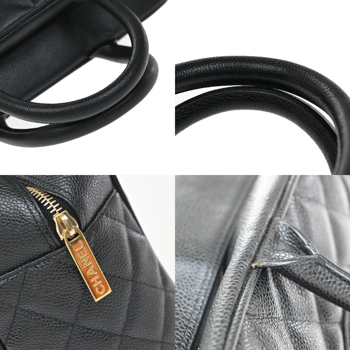 Chanel Chanel Timeless CC Bowler Bag Quilted Leather Size ONE SIZE - 10 Thumbnail