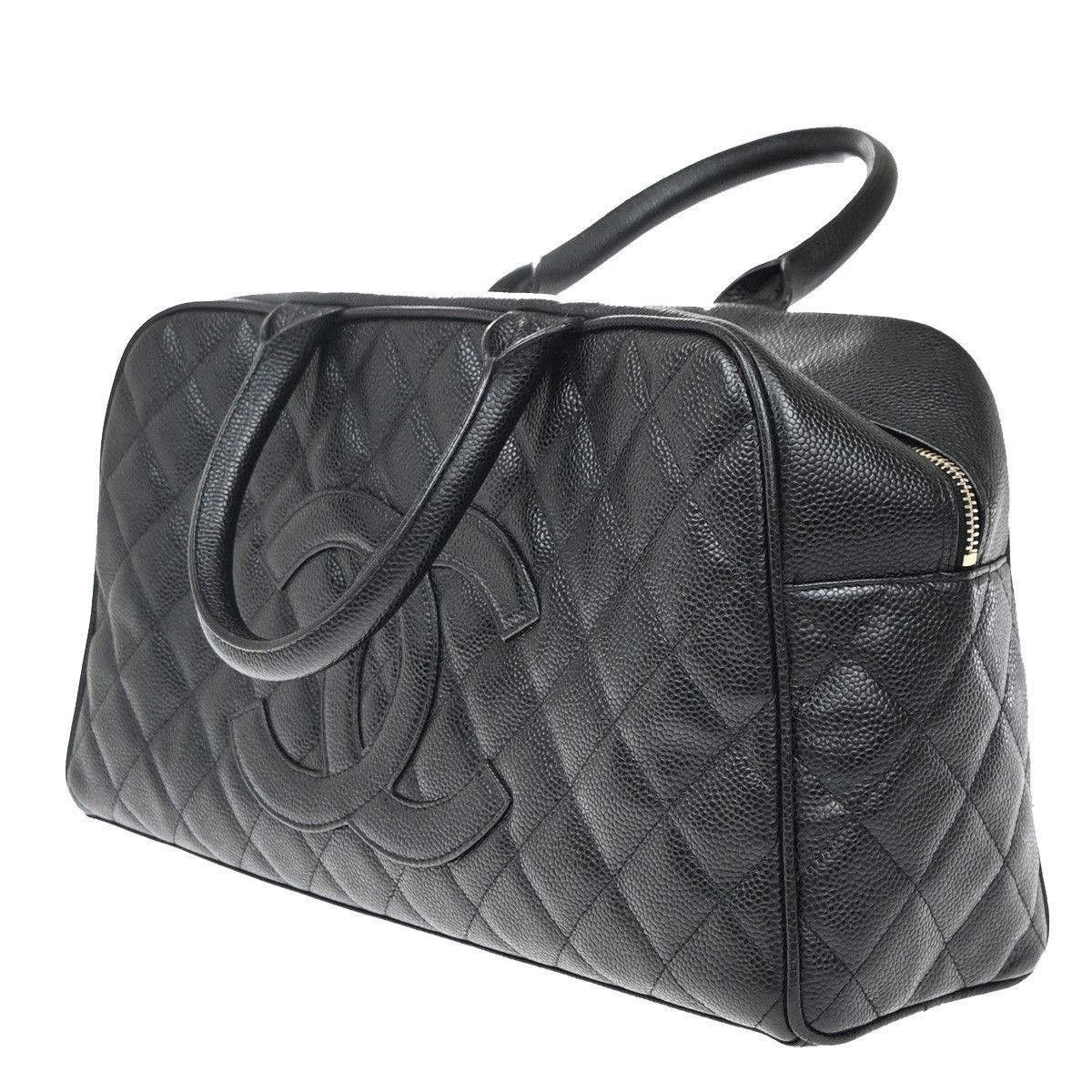 Chanel Chanel Timeless CC Bowler Bag Quilted Leather Size ONE SIZE - 3 Thumbnail