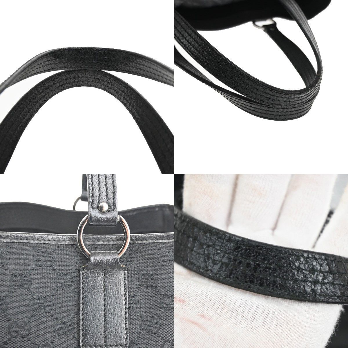 Gucci Gucci Vintage Open Tote GG Canvas Size ONE SIZE - 11 Thumbnail
