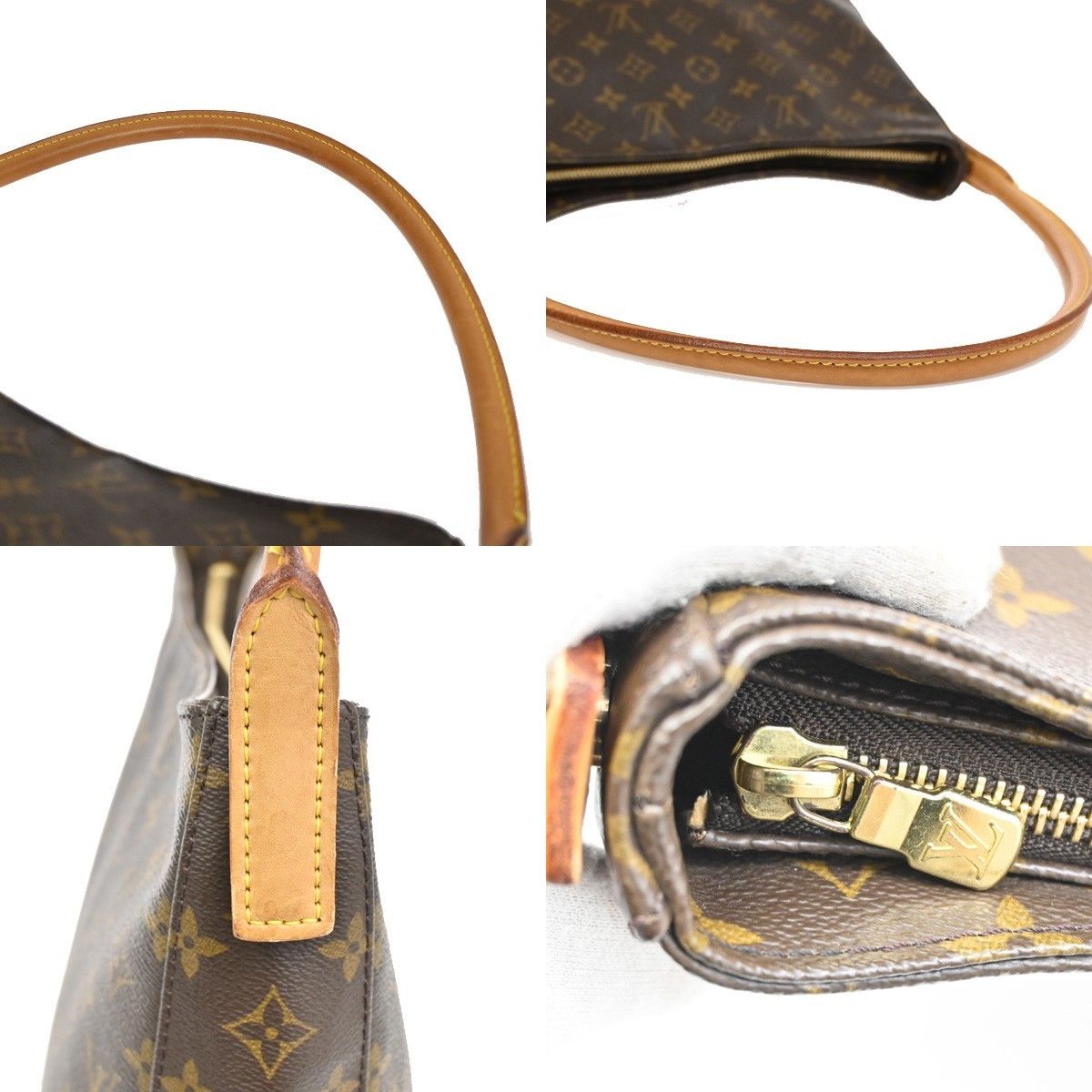 Louis Vuitton Louis Vuitton Looping Handbag Monogram Canvas Size ONE SIZE - 10 Thumbnail