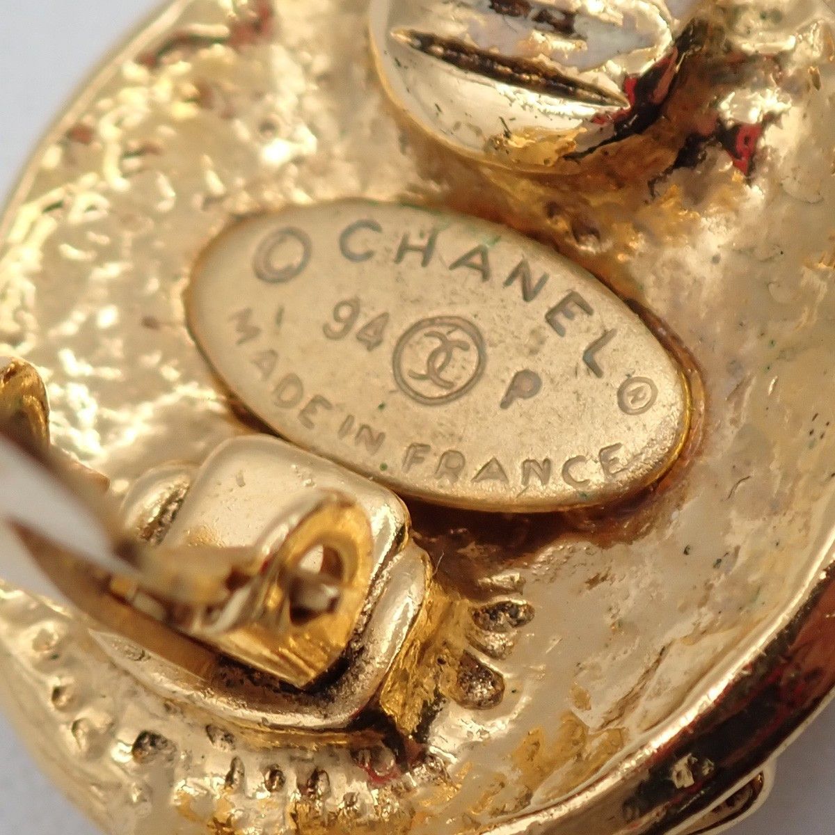 Chanel Chanel Vintage CC Round Drop Clip-On Earrings Metal Size ONE SIZE - 11 Thumbnail