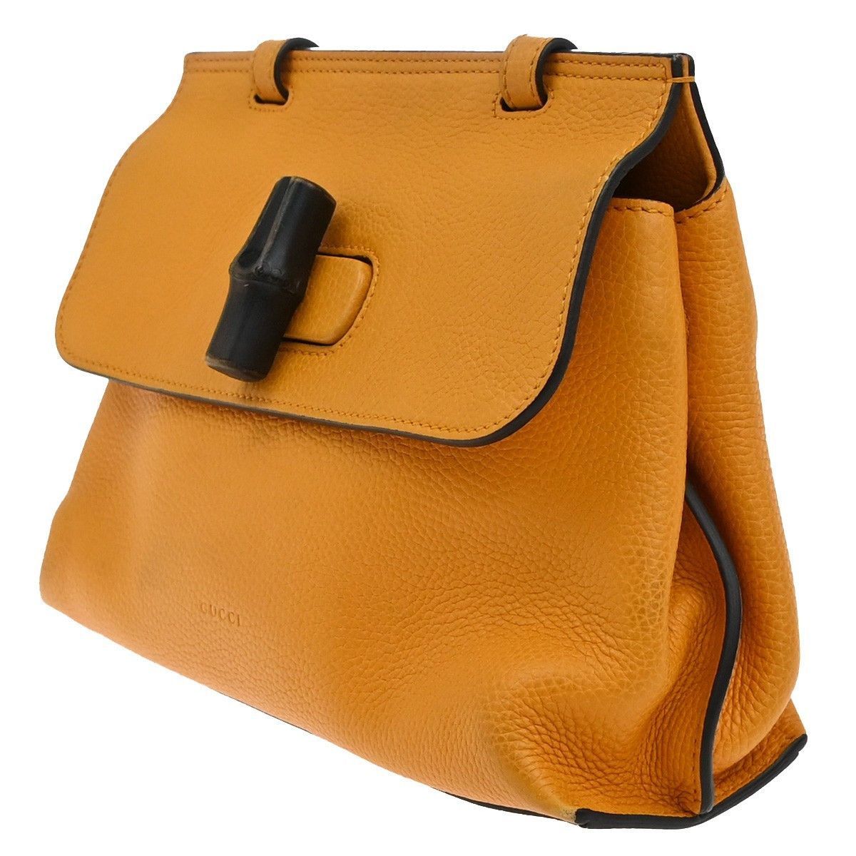 Gucci Gucci Bamboo Daily Top Handle Leather Size ONE SIZE - 3 Thumbnail