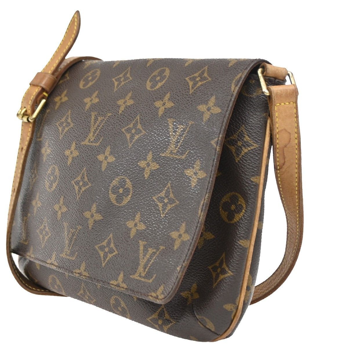 Louis Vuitton Louis Vuitton Musette Tango Handbag Monogram Canvas Size ONE SIZE - 3 Thumbnail