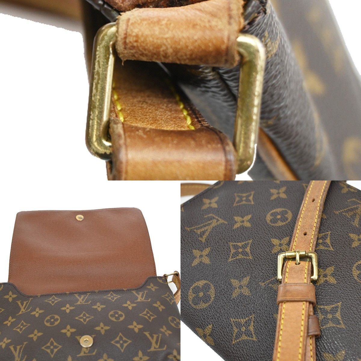 Louis Vuitton Louis Vuitton Musette Tango Handbag Monogram Canvas Size ONE SIZE - 12 Thumbnail