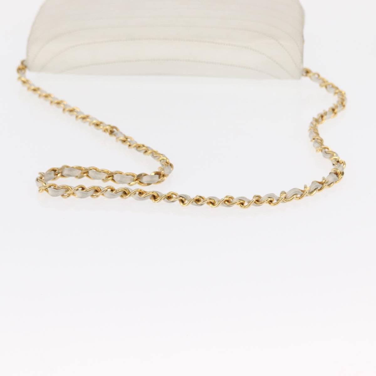 Chanel Chanel Vintage Crescent Flap Bag Horizontal Quilted Leather Size ONE SIZE - 7 Thumbnail