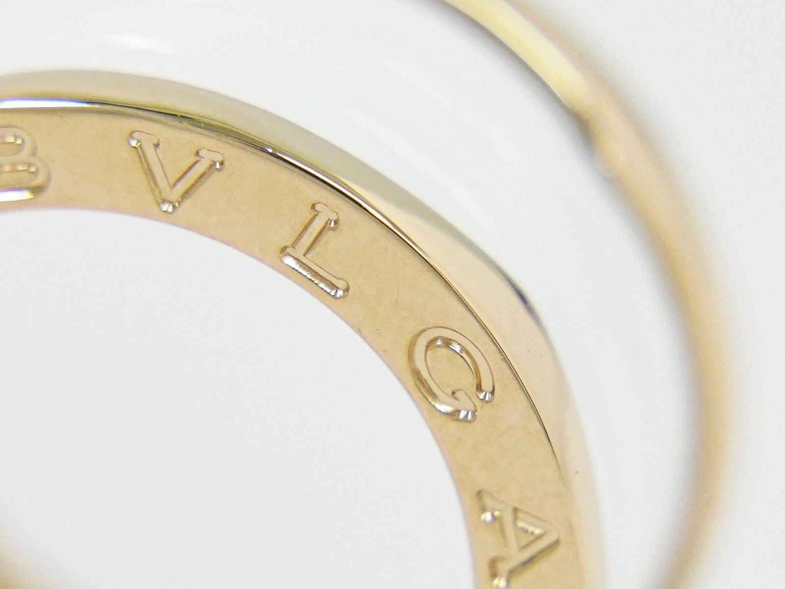 Bvlgari Bvlgari B.Zero1 Three Band 18K Yellow Gold and Ceramic Size ONE SIZE - 7 Thumbnail