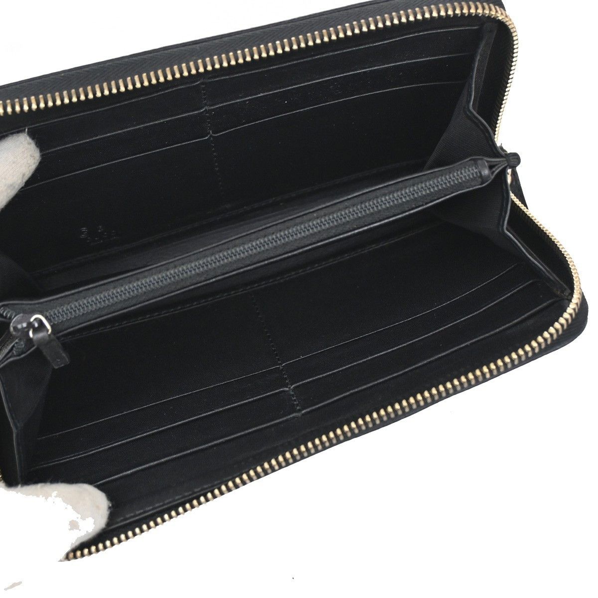 Gucci Gucci Signature Zip Around Wallet Guccissima Leather Size ONE SIZE - 5 Thumbnail
