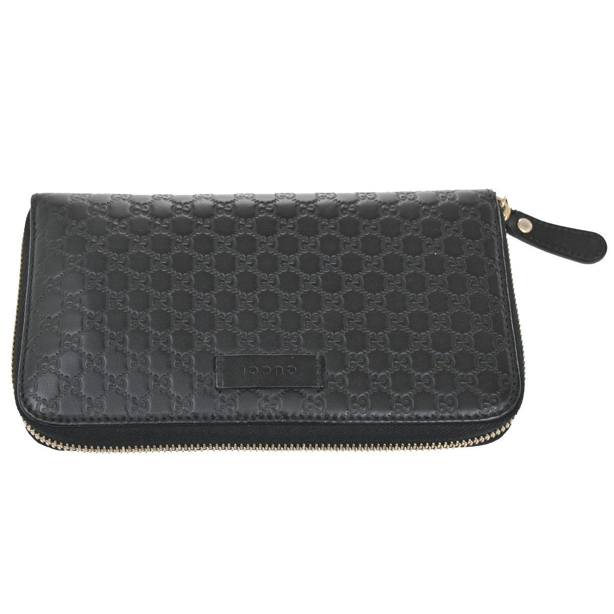 Gucci Gucci Signature Zip Around Wallet Guccissima Leather Size ONE SIZE - 10 Thumbnail