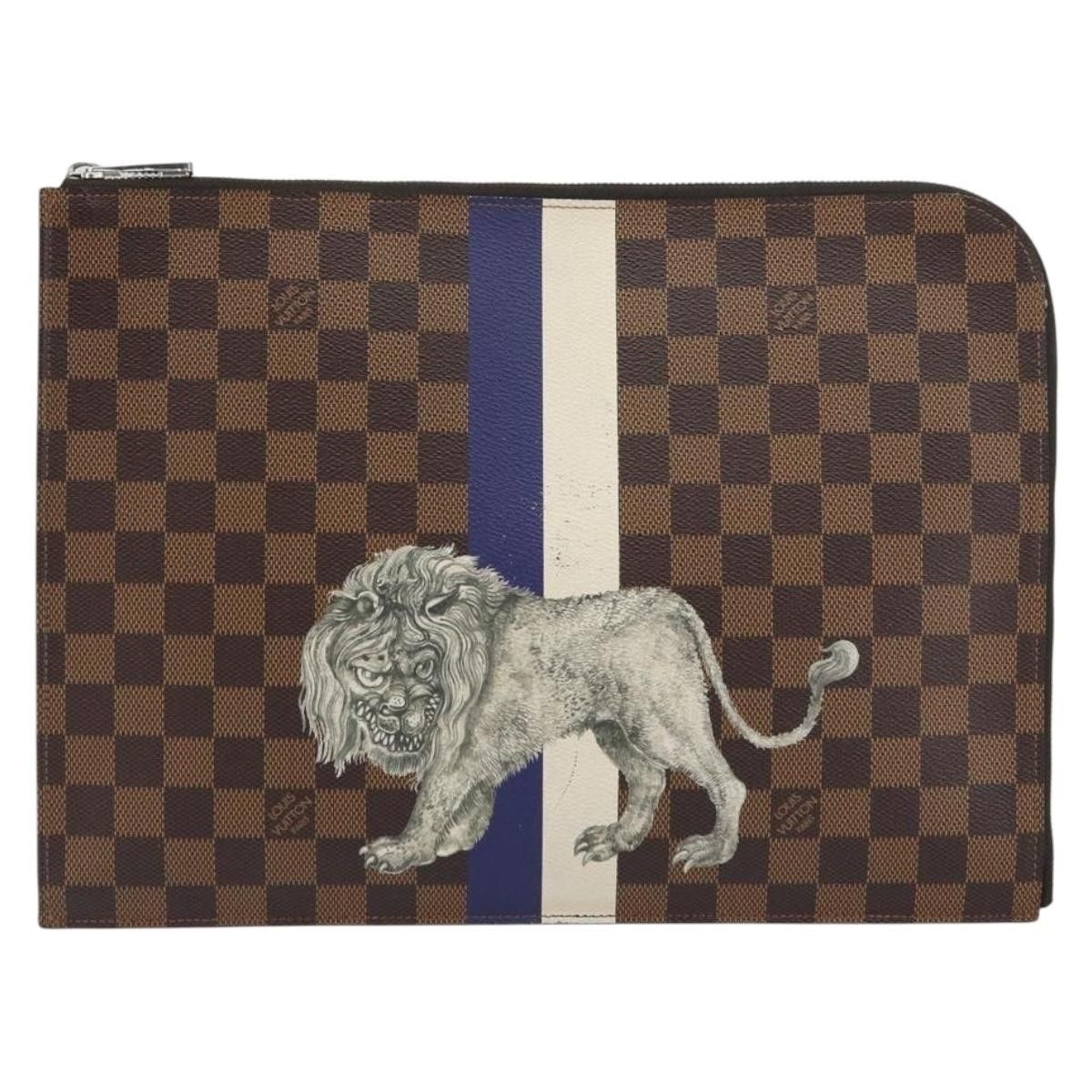 Louis Vuitton Louis Vuitton Pochette Jour Limited Edition Chapman Savane Damier Size ONE SIZE - 16 Thumbnail