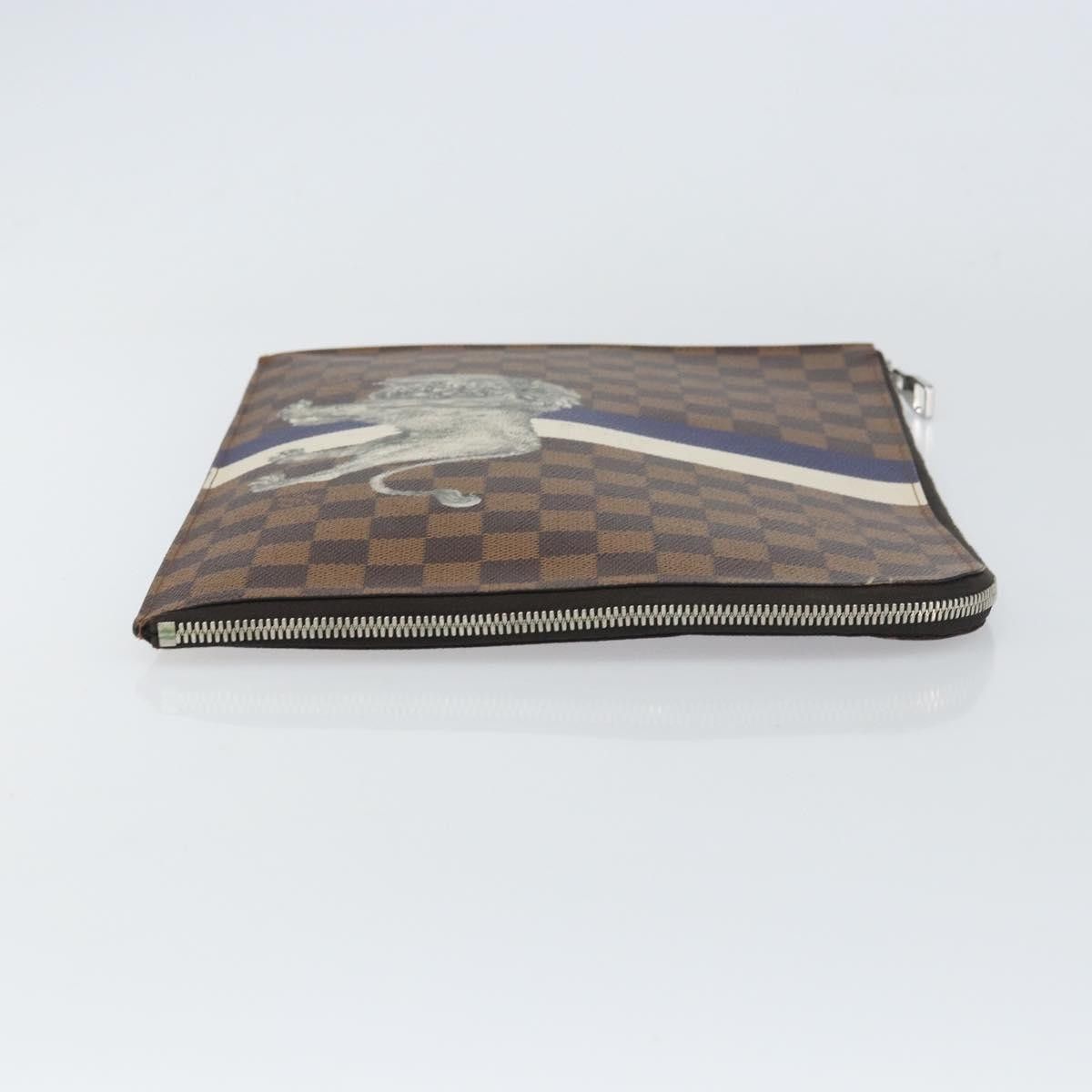 Louis Vuitton Louis Vuitton Pochette Jour Limited Edition Chapman Savane Damier Size ONE SIZE - 3 Thumbnail