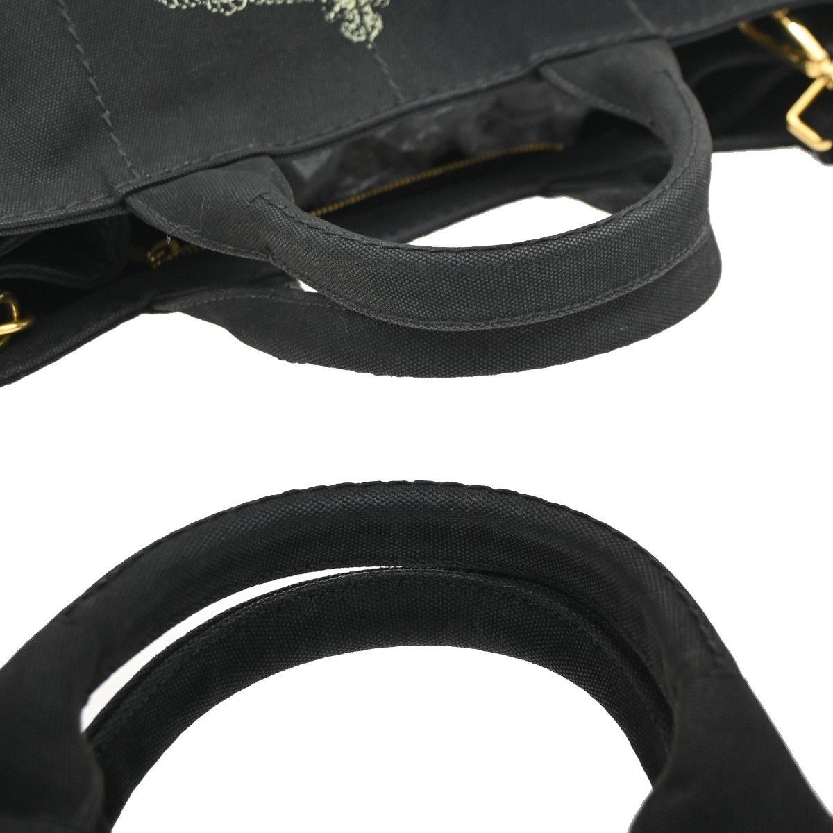 Prada Prada Canapa Convertible Tote Canvas Size ONE SIZE - 10 Thumbnail