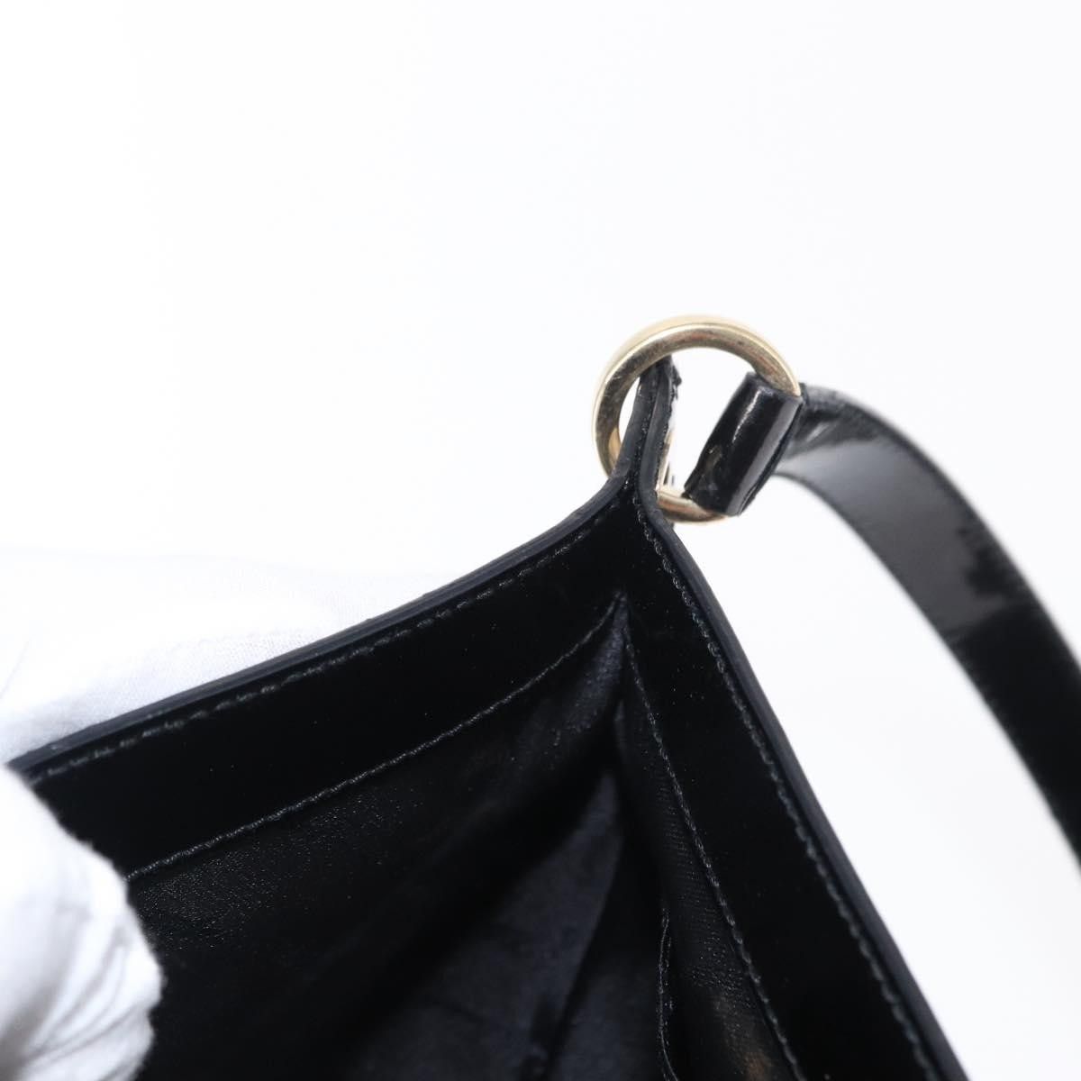 Salvatore Ferragamo Salvatore Ferragamo Gancini Patent Leather Size ONE SIZE - 19 Thumbnail