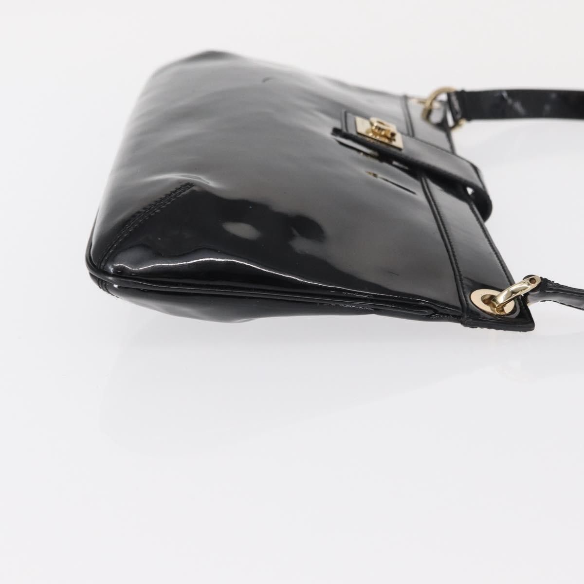 Salvatore Ferragamo Salvatore Ferragamo Gancini Patent Leather Size ONE SIZE - 3 Thumbnail