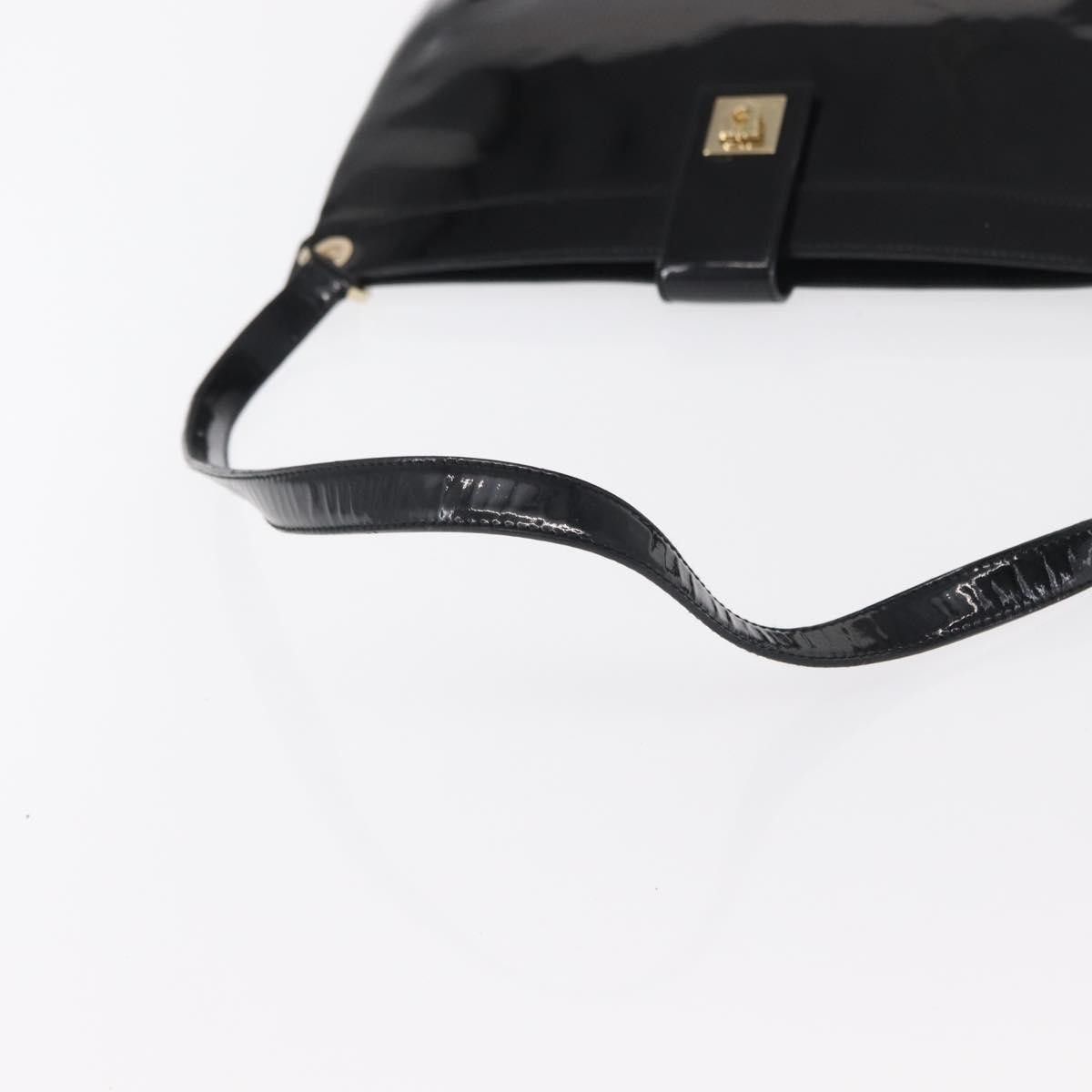 Salvatore Ferragamo Salvatore Ferragamo Gancini Patent Leather Size ONE SIZE - 7 Thumbnail