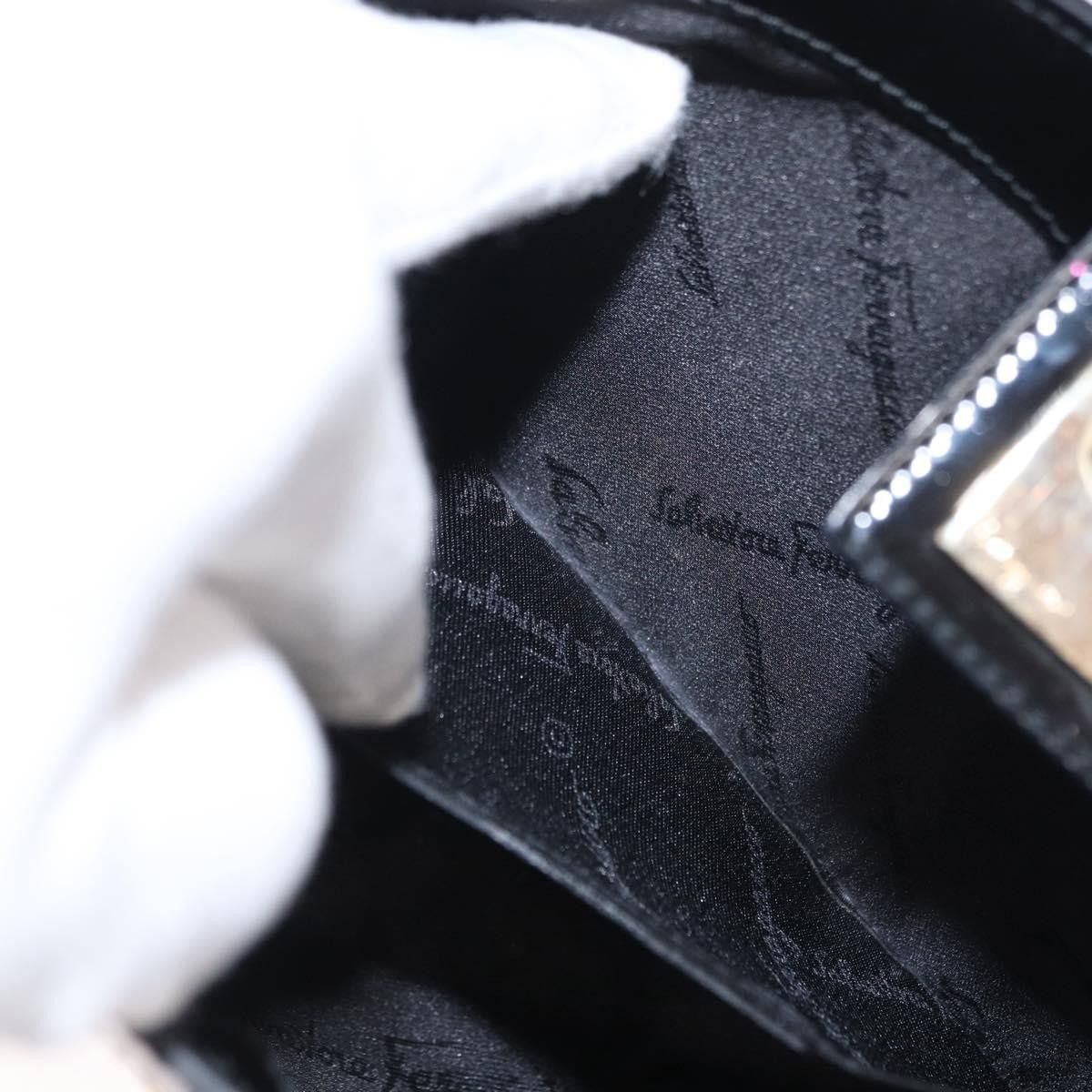 Salvatore Ferragamo Salvatore Ferragamo Gancini Patent Leather Size ONE SIZE - 20 Thumbnail