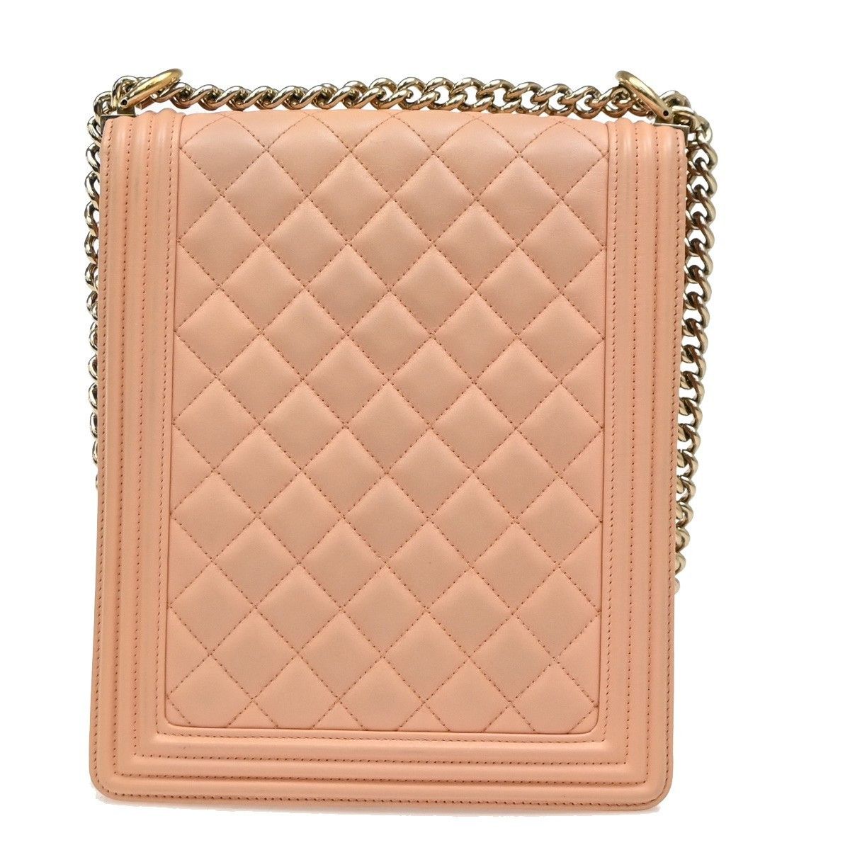 Chanel Chanel North South Boy Flap Bag Quilted Lambskin Size ONE SIZE - 2 Thumbnail