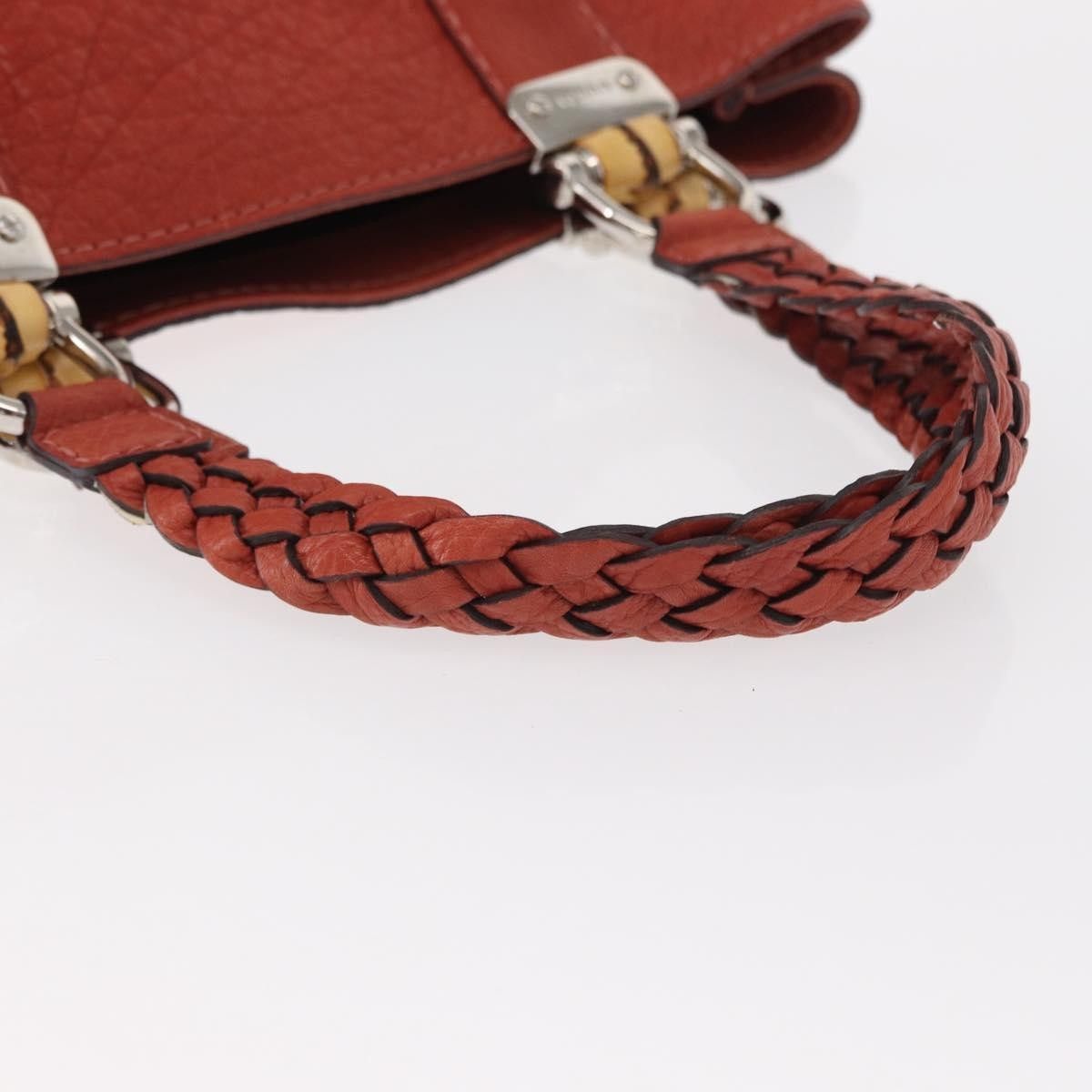 Gucci Gucci Vintage Bamboo Handle Leather Size ONE SIZE - 8 Thumbnail