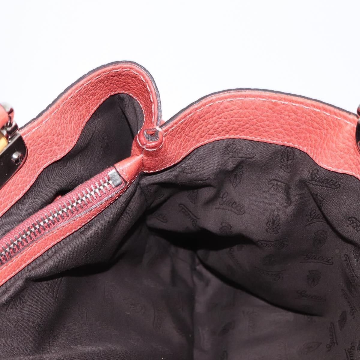 Gucci Gucci Vintage Bamboo Handle Leather Size ONE SIZE - 22 Thumbnail