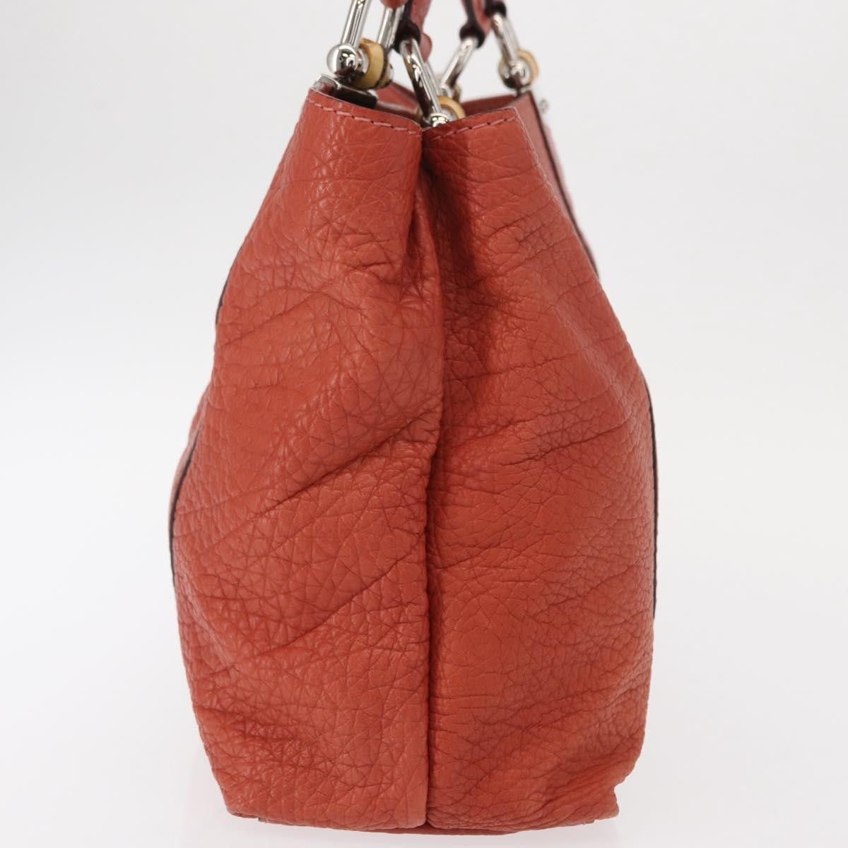 Gucci Gucci Vintage Bamboo Handle Leather Size ONE SIZE - 4 Thumbnail
