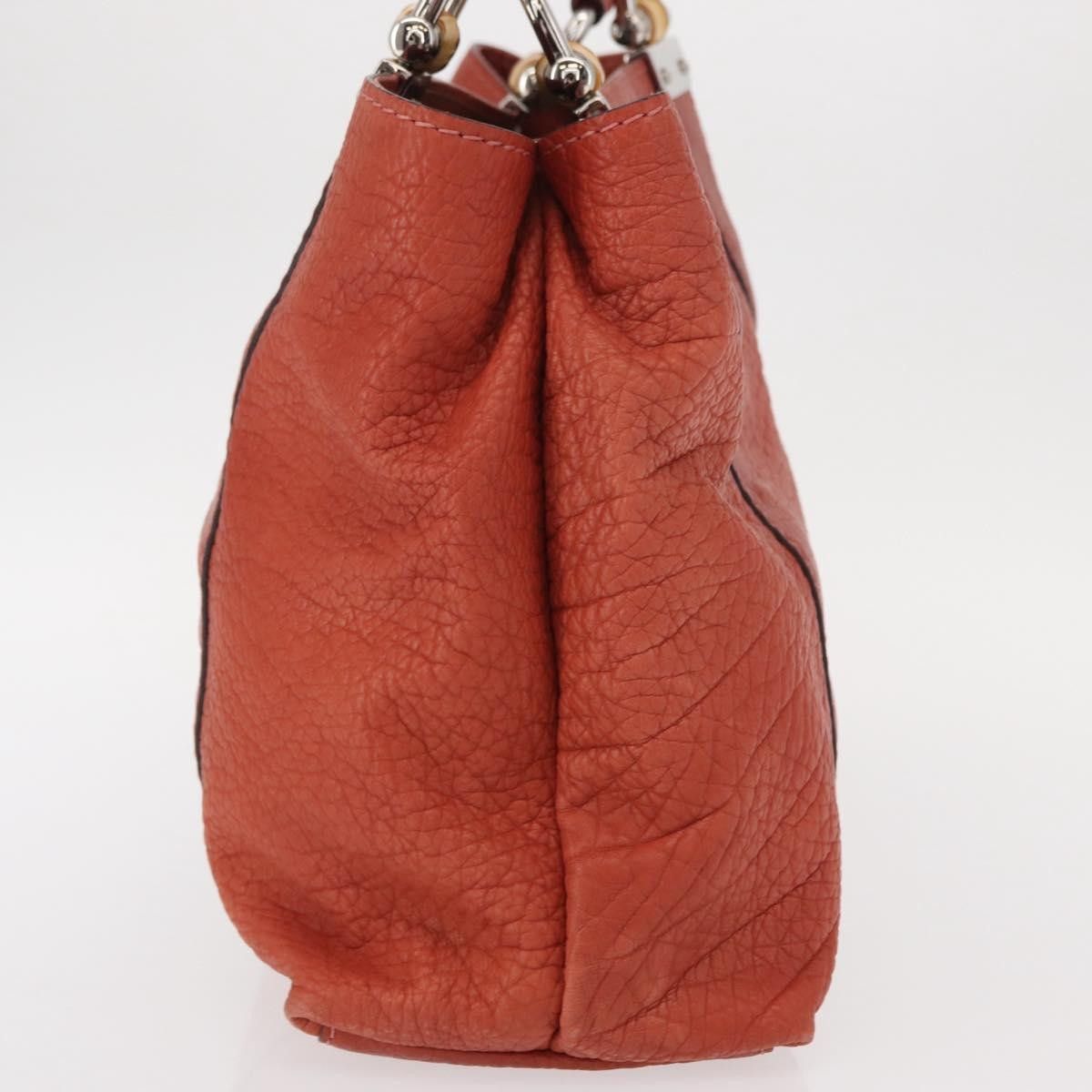 Gucci Gucci Vintage Bamboo Handle Leather Size ONE SIZE - 3 Thumbnail