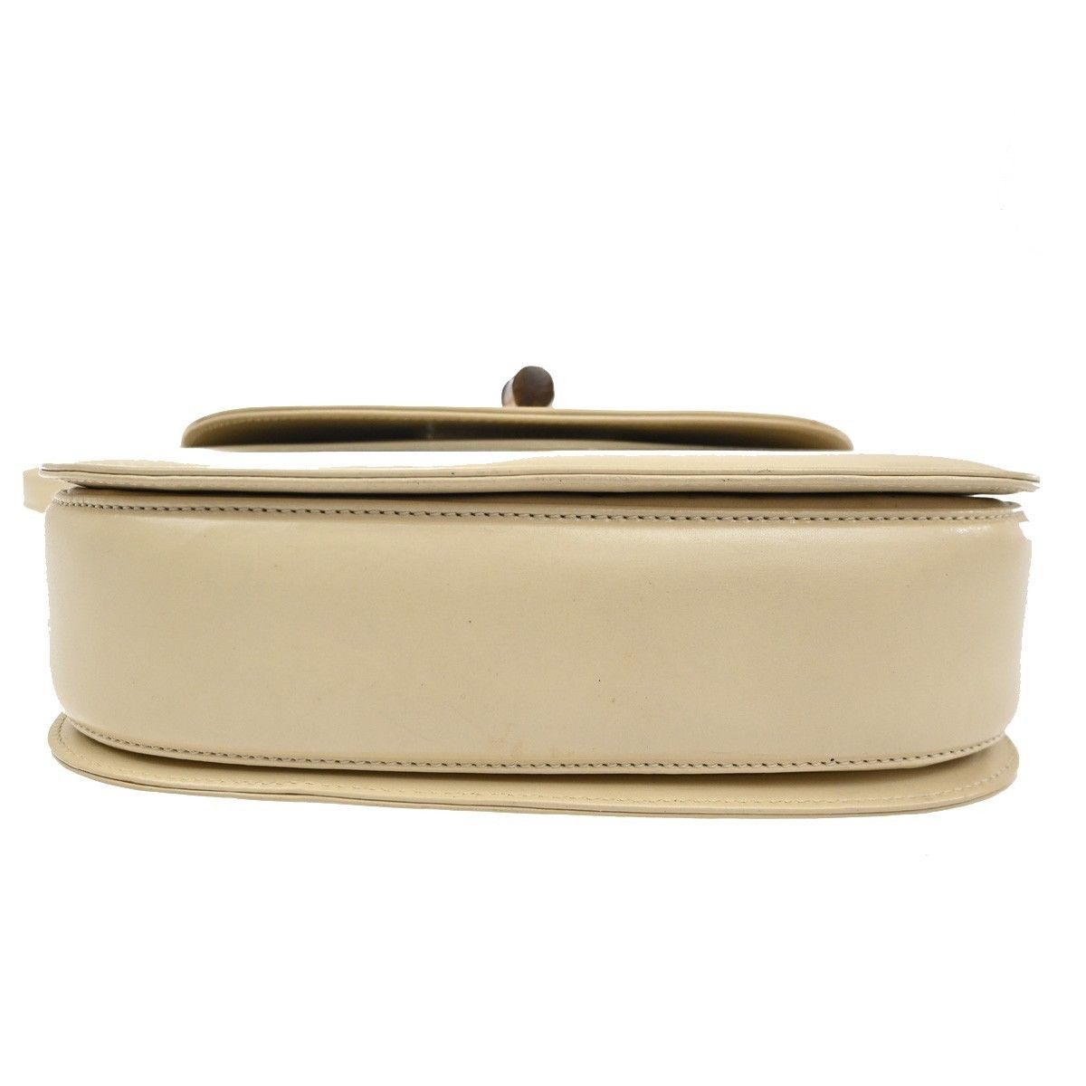Gucci Gucci Vintage Convertible Bamboo Top Handle Bag Leather Size ONE SIZE - 7 Thumbnail