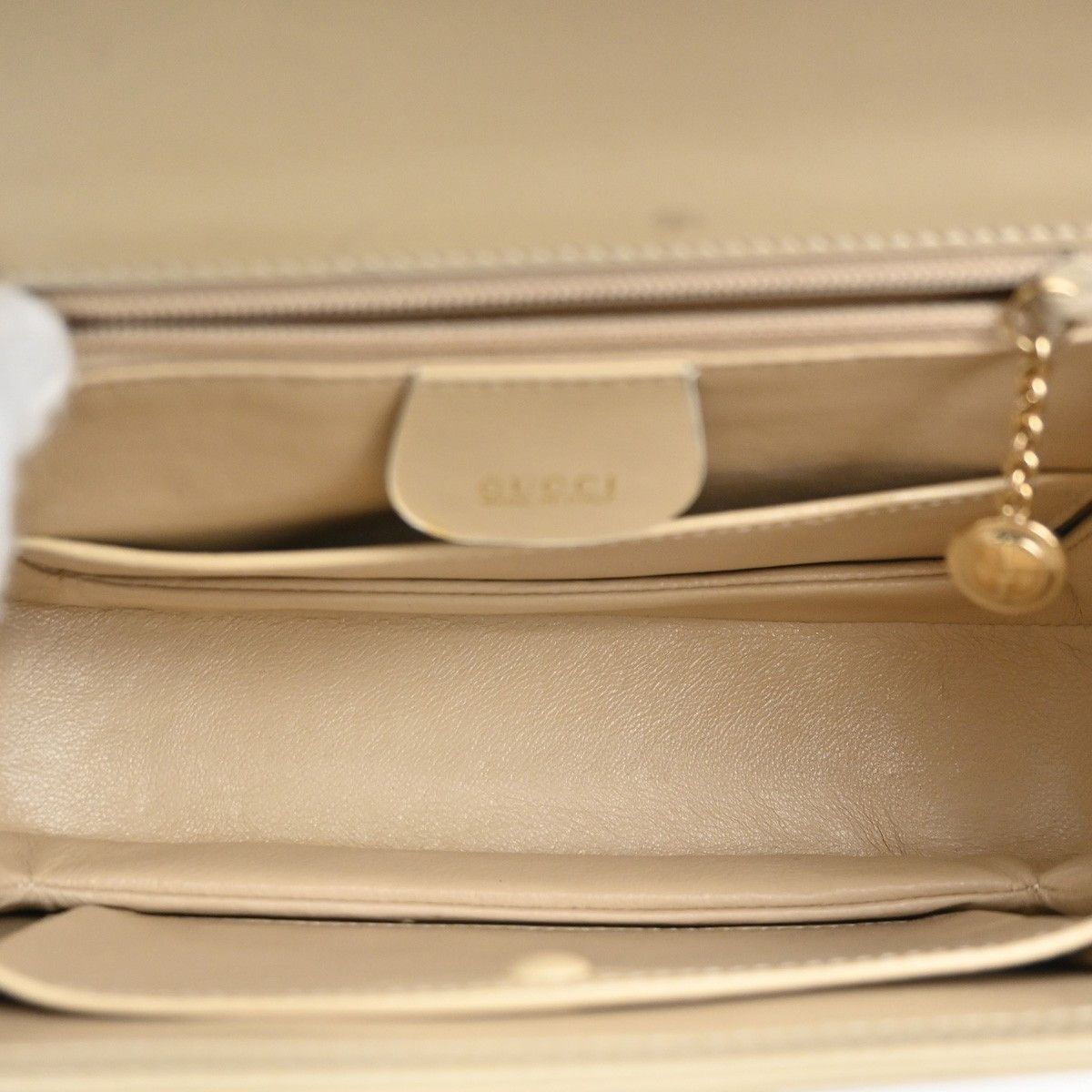 Gucci Gucci Vintage Convertible Bamboo Top Handle Bag Leather Size ONE SIZE - 12 Thumbnail
