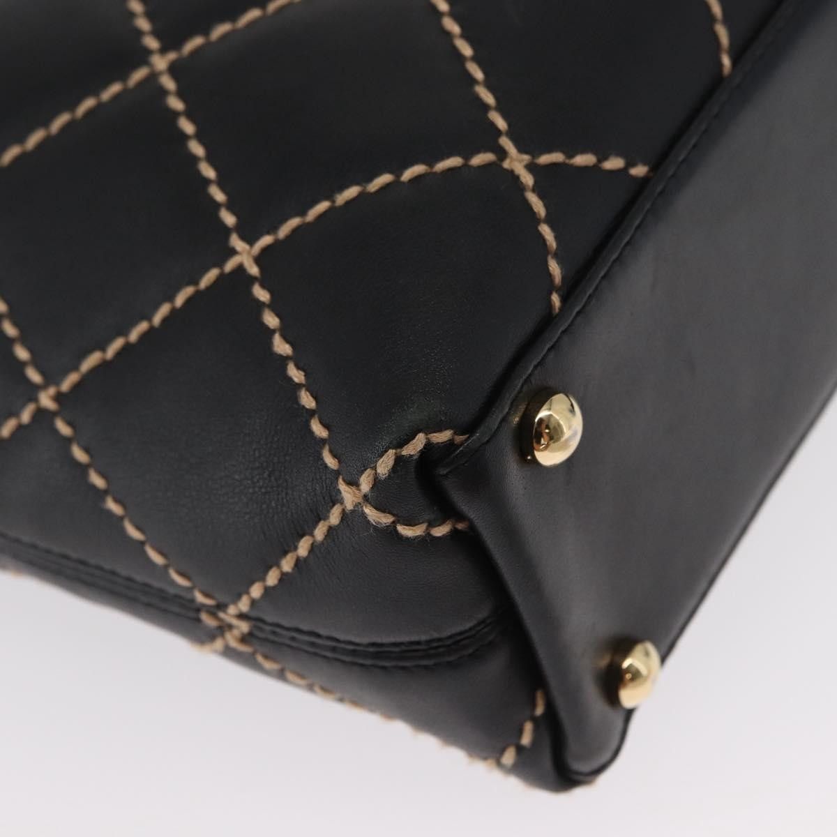 Chanel Chanel Surpique Tote Quilted Leather Size ONE SIZE - 11 Thumbnail