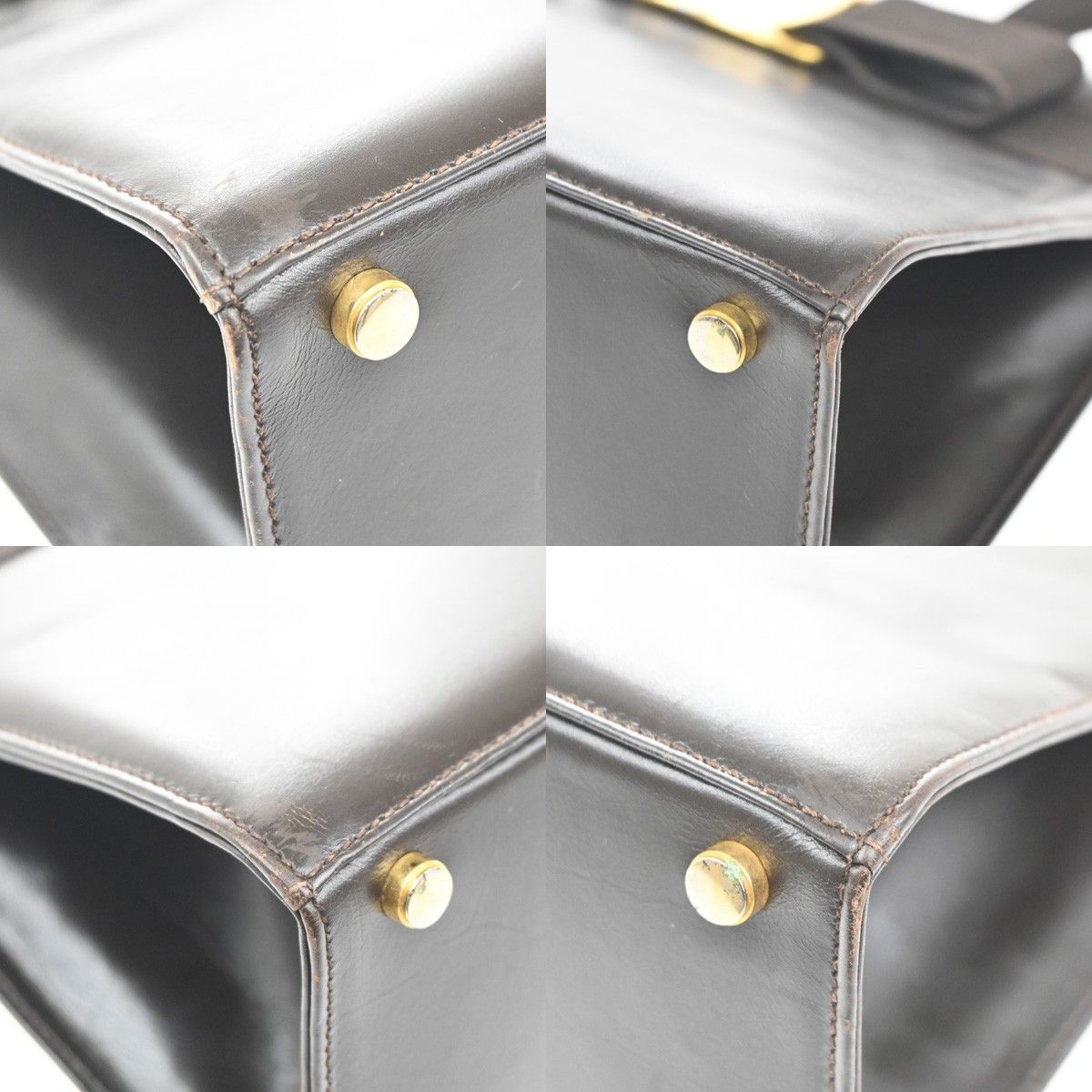 Salvatore Ferragamo Salvatore Ferragamo Convertible Vara Bow Tote Leather Size ONE SIZE - 8 Thumbnail