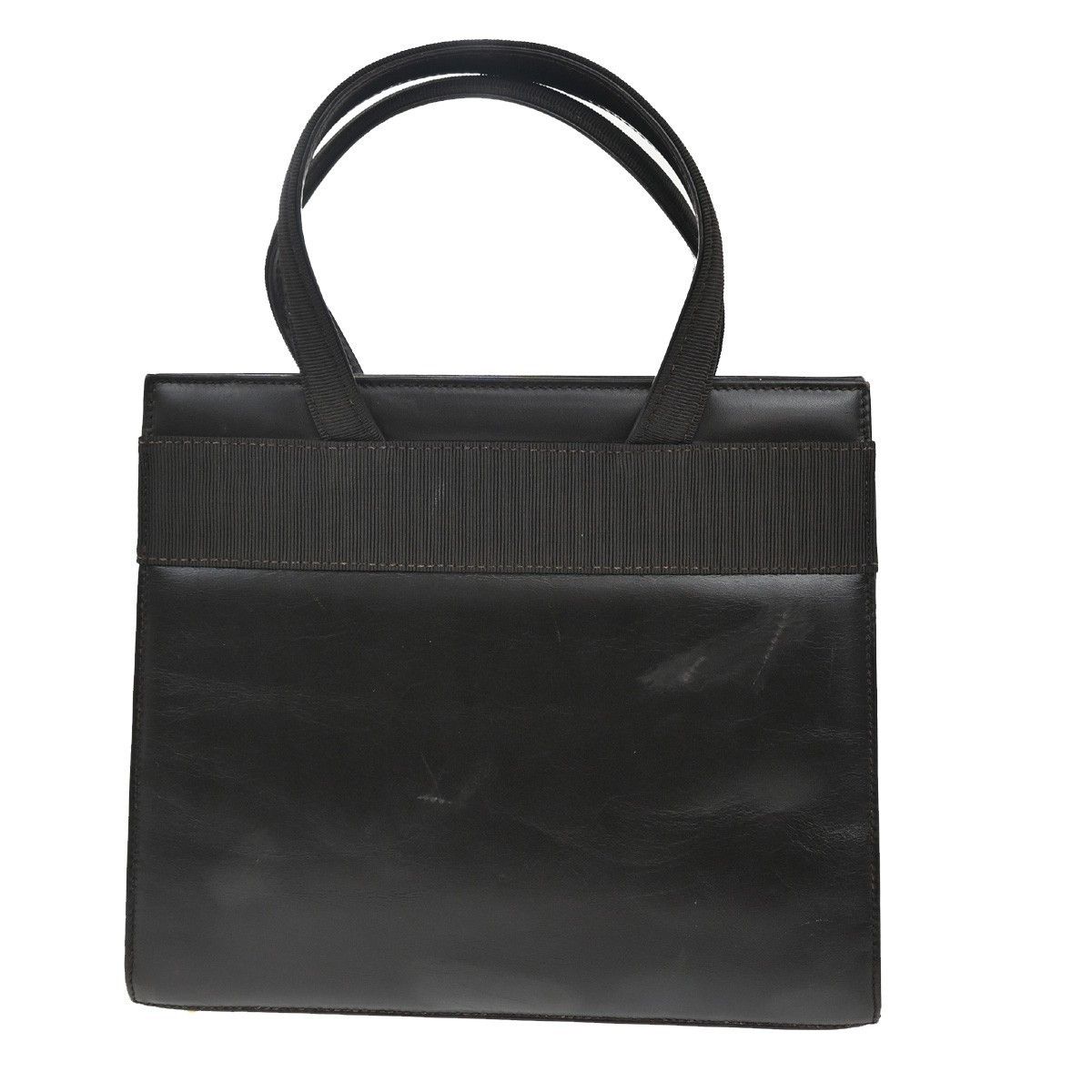 Salvatore Ferragamo Salvatore Ferragamo Convertible Vara Bow Tote Leather Size ONE SIZE - 2 Thumbnail