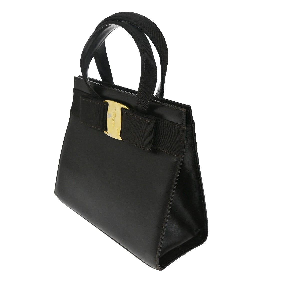 Salvatore Ferragamo Salvatore Ferragamo Convertible Vara Bow Tote Leather Size ONE SIZE - 3 Thumbnail