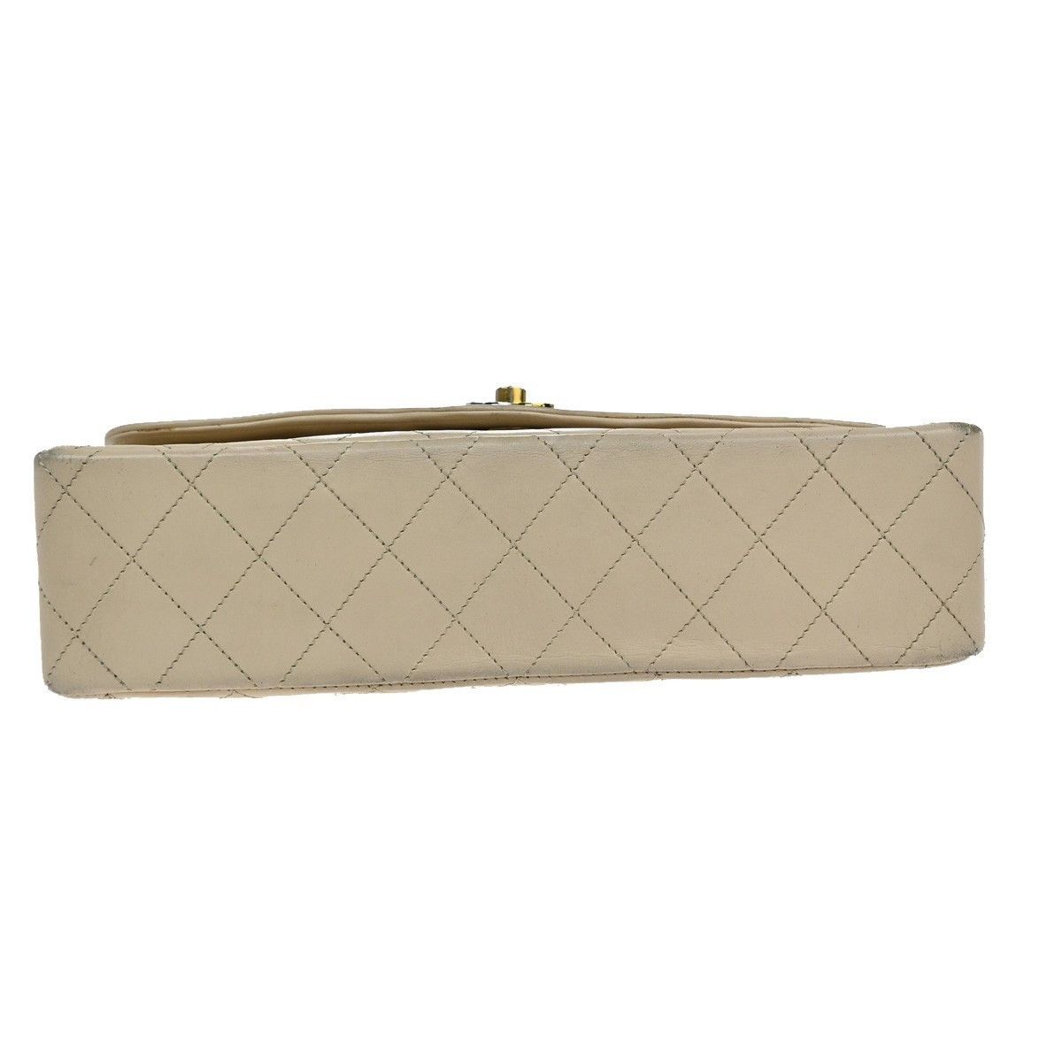 Chanel Chanel Vintage Two Tone CC Flap Bag Quilted Lambskin Size ONE SIZE - 20 Thumbnail