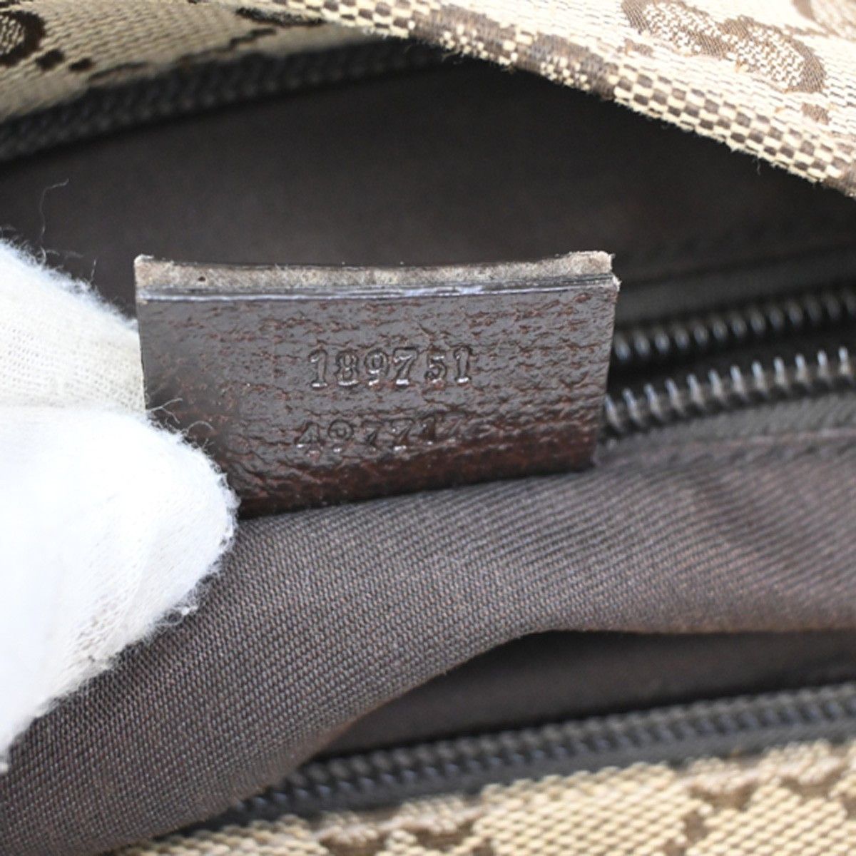 Gucci Gucci Front Pocket Web Messenger GG Canvas Size ONE SIZE - 7 Thumbnail