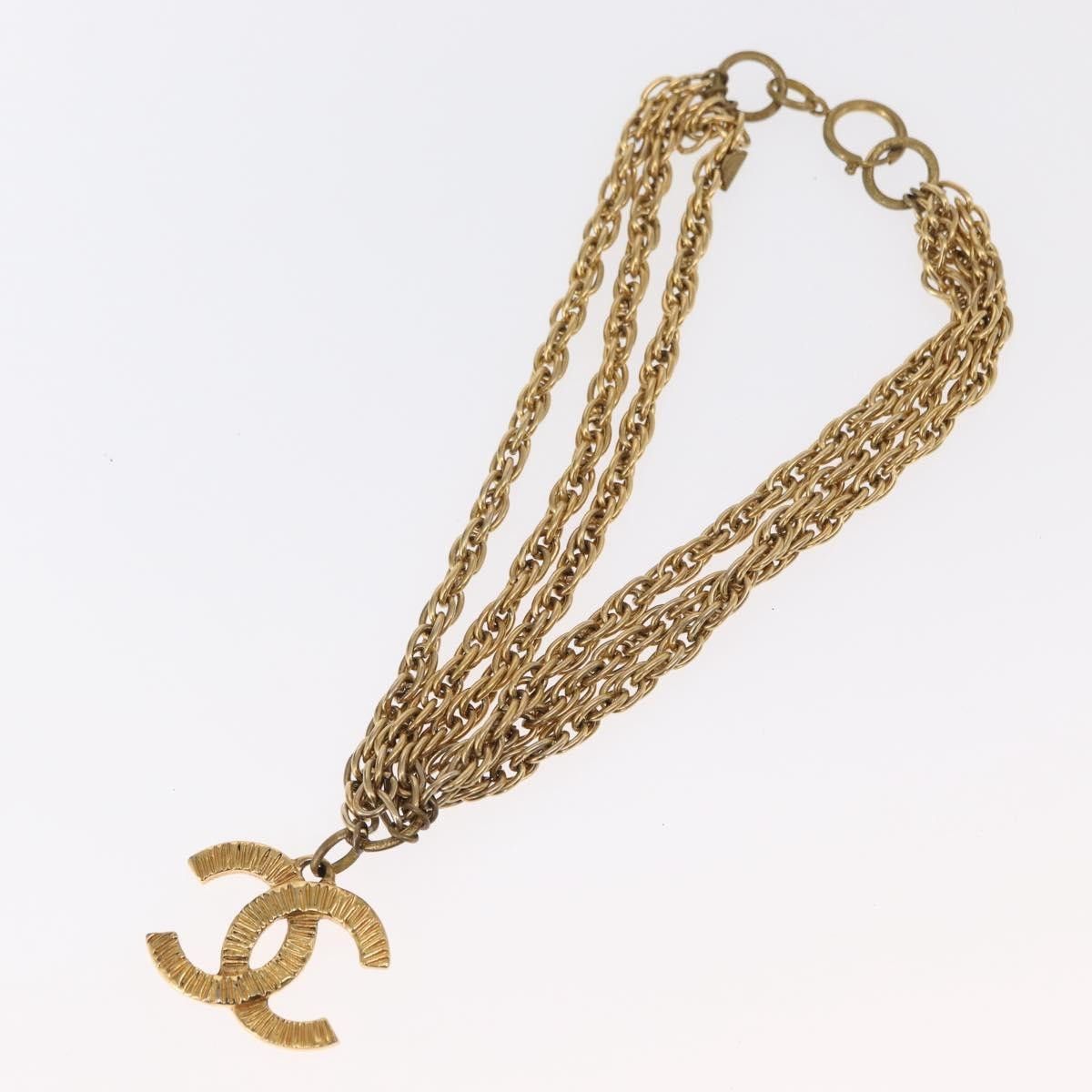Chanel Chanel CC Necklace Metal Size ONE SIZE - 7 Thumbnail