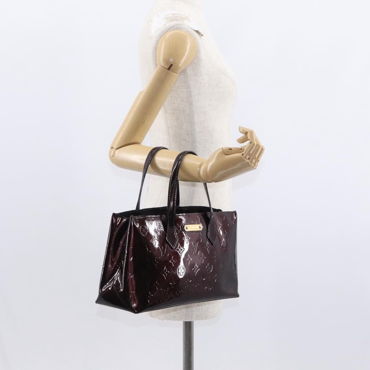 Louis Vuitton Louis Vuitton Wilshire Handbag Monogram Vernis Size ONE SIZE - 13 Thumbnail