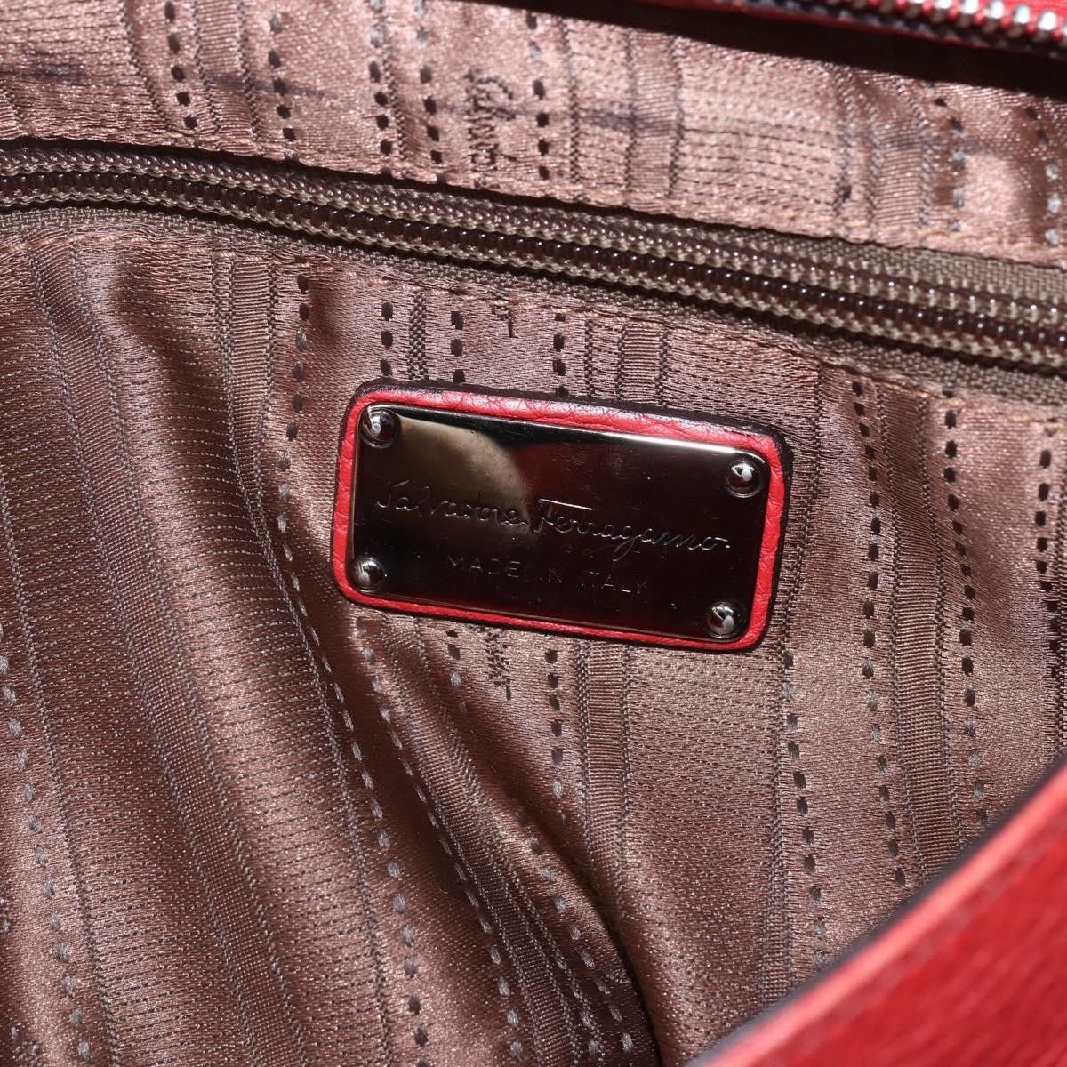 Salvatore Ferragamo Salvatore Ferragamo Sofia Satchel Grainy Leather Size ONE SIZE - 6 Thumbnail