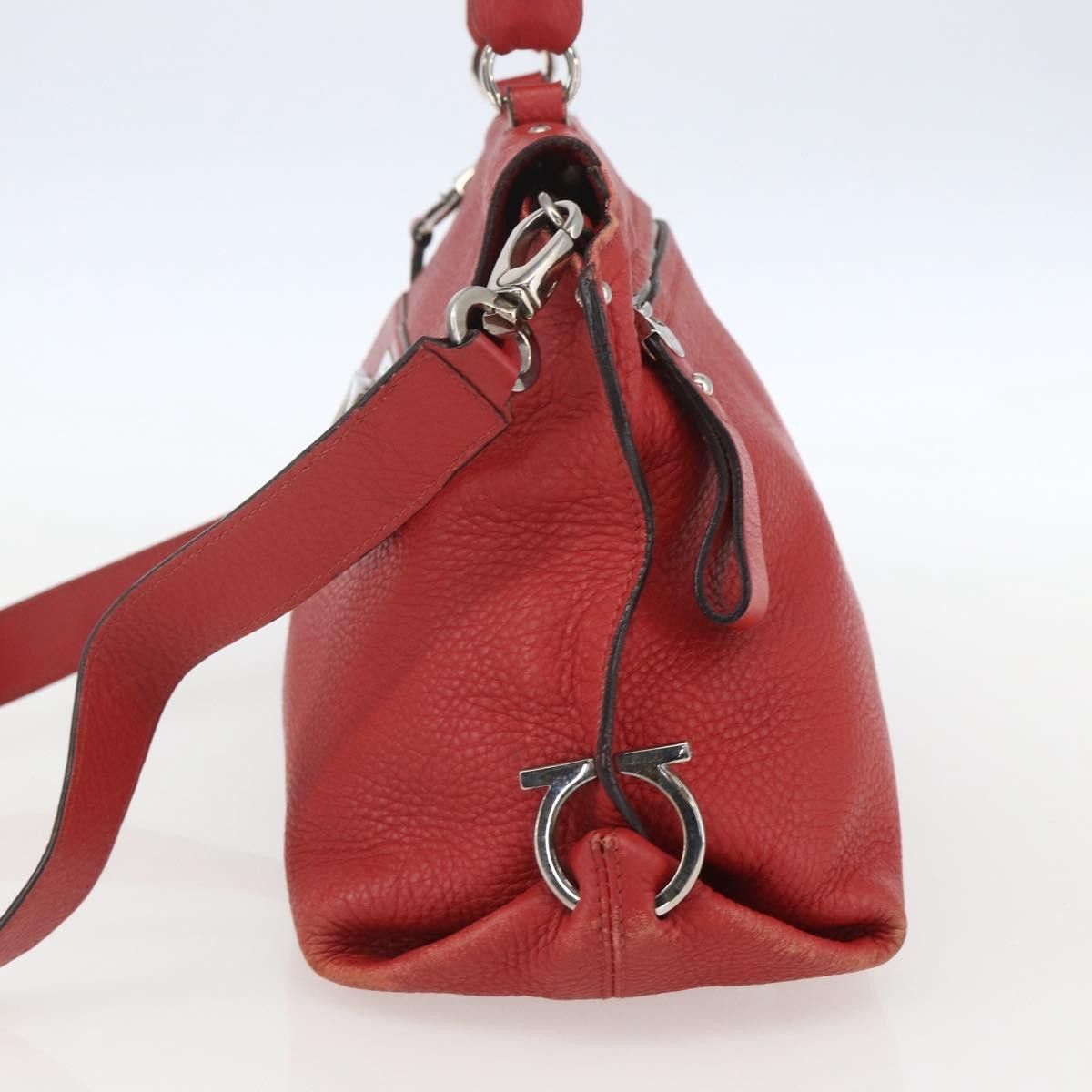 Salvatore Ferragamo Salvatore Ferragamo Sofia Satchel Grainy Leather Size ONE SIZE - 4 Thumbnail